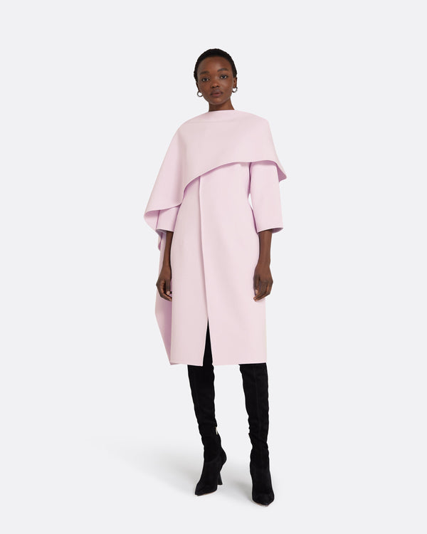 safiyaa Esther Lilac Snow Coat