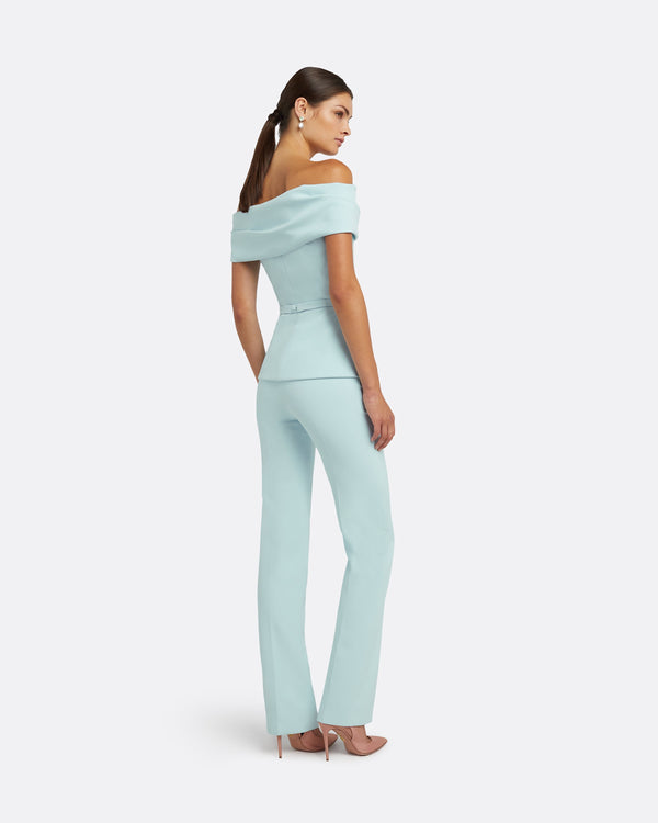 Safiyaa Everleigh Baby Blue Top