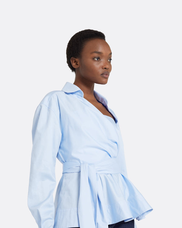 Safiyaa Freeya Soft Sky Top