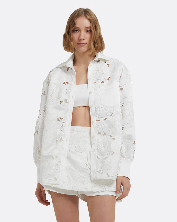 safiyaa Gia Top in Ivory