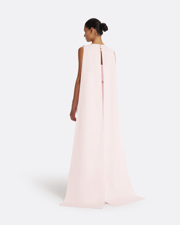Safiyaa Ginevra Barely Pink Long Dress