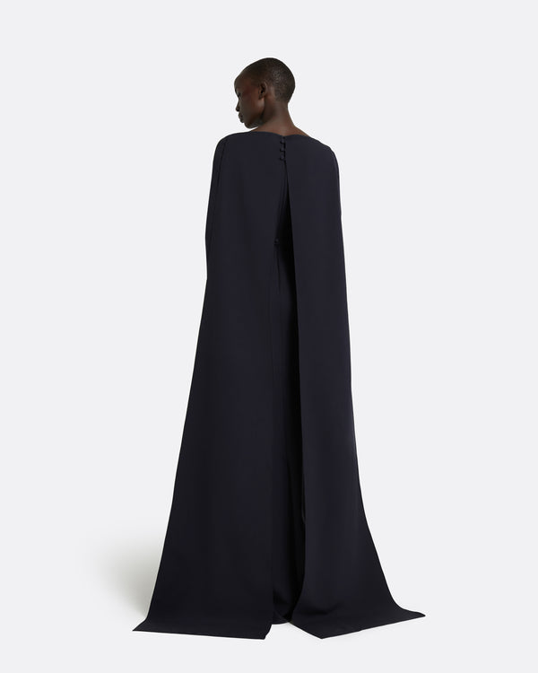 Safiyaa Ginevra Midnight Navy Long Dress