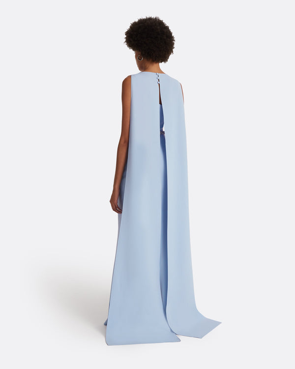 Safiyaa Ginevra Soft Sky Long Dress