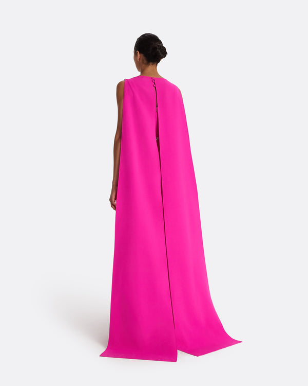 Safiyaa Ginevra Wild Strawberry Long Dress