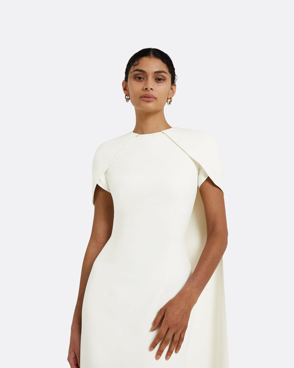 Safiyaa Ginkgo Ivory Dress