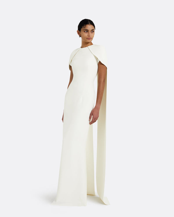 Safiyaa Ginkgo Ivory Dress