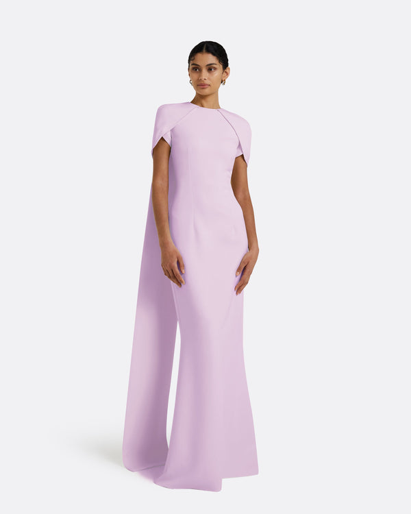 safiyaa Ginkgo Lavender Dress