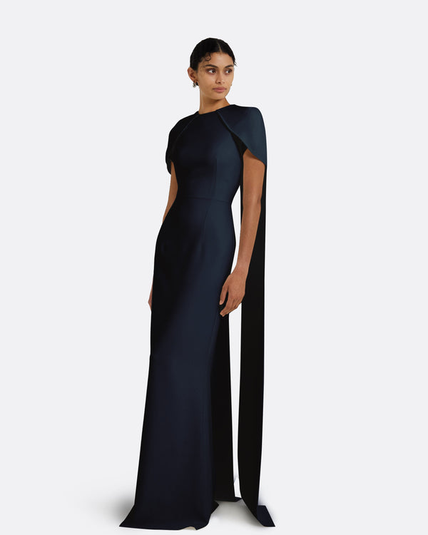 Safiyaa Ginkgo Midnight Navy Dress