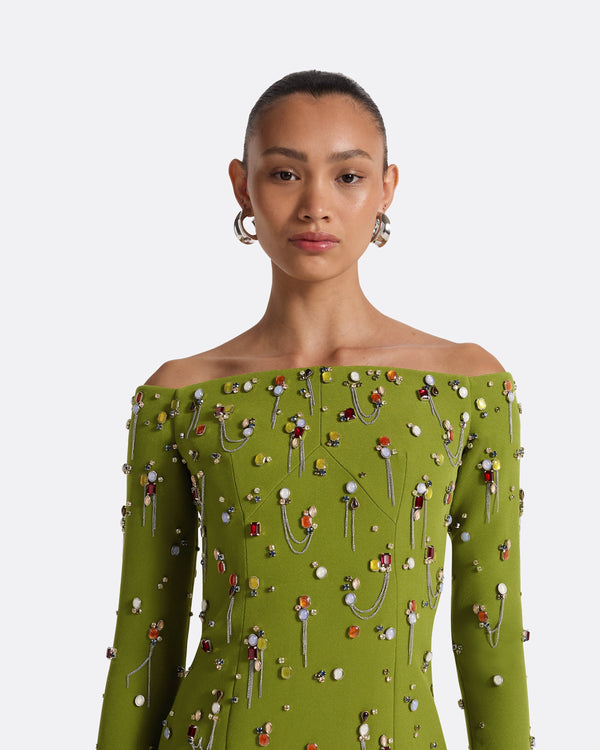 Safiyaa Gioia Calla Long Dress