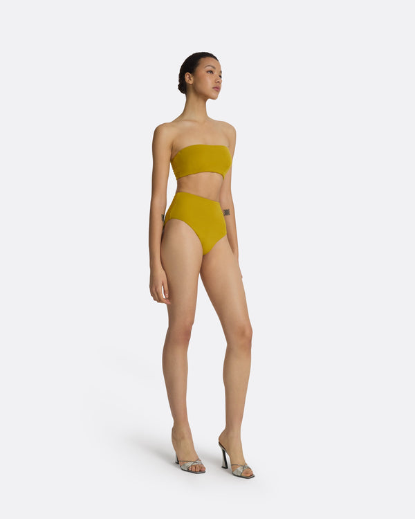 Safiyaa Gisellea Chartreuse Bikini Bottom