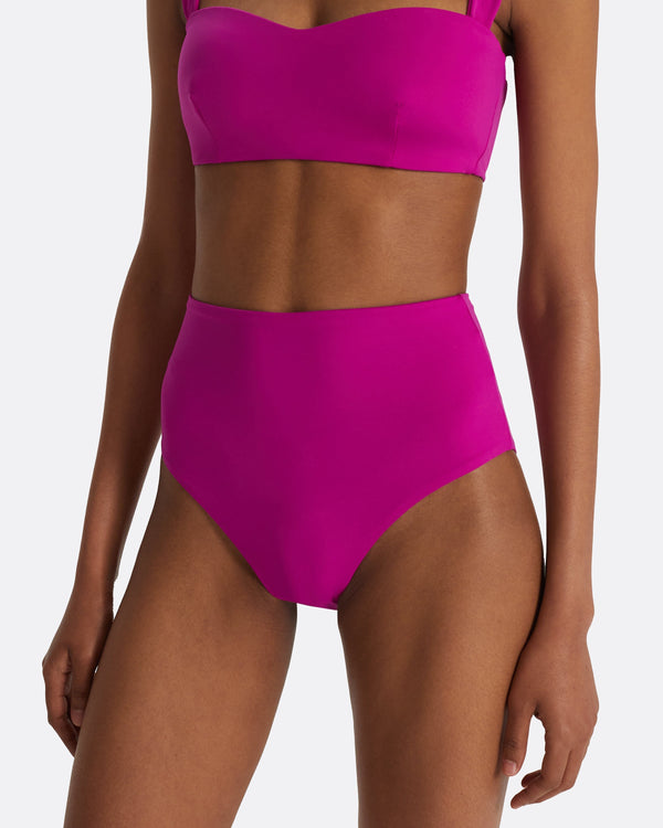 Safiyaa Gisellea Magenta Bikini Bottom