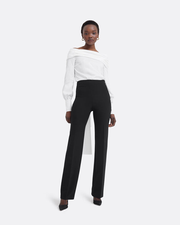 safiyaa Goldie Black Trousers