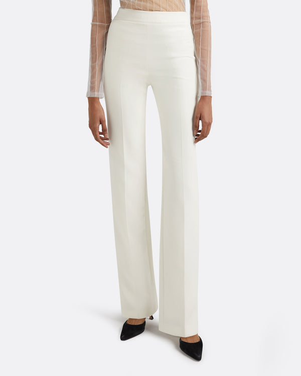 Safiyaa Goldie Ivory Trousers