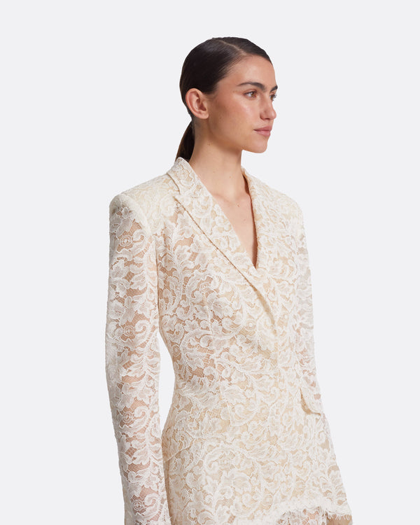 Safiyaa Gregoria Ivory Jacket