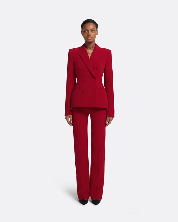 safiyaa Gulsen Jacket in Azalea Red