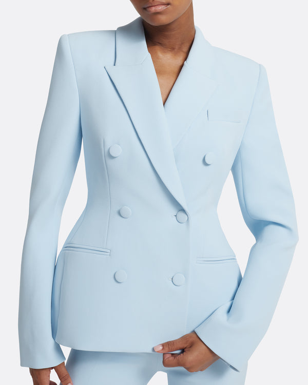 Safiyaa Gulsen Jacket In Pale Blue