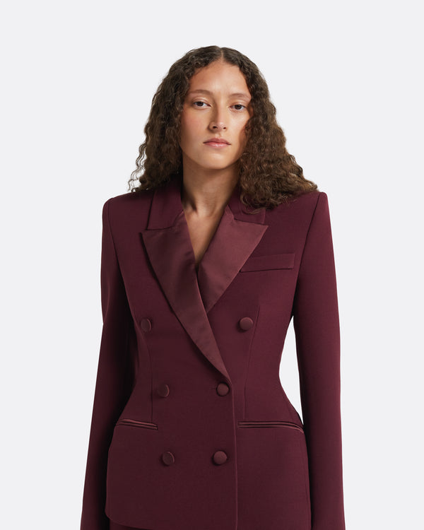 Safiyaa Gulsen Wine Jacket