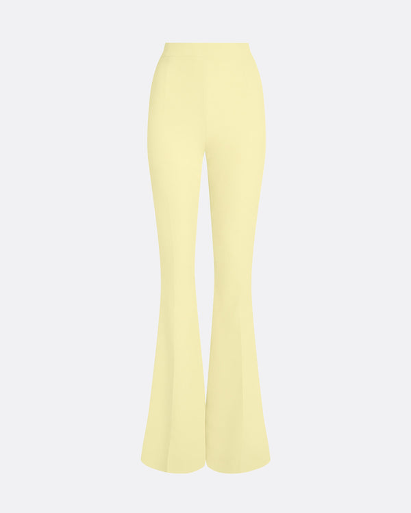 Safiyaa Halluana Pale Yellow Trousers