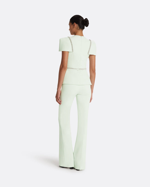 Safiyaa Halluana Spearmint Trousers