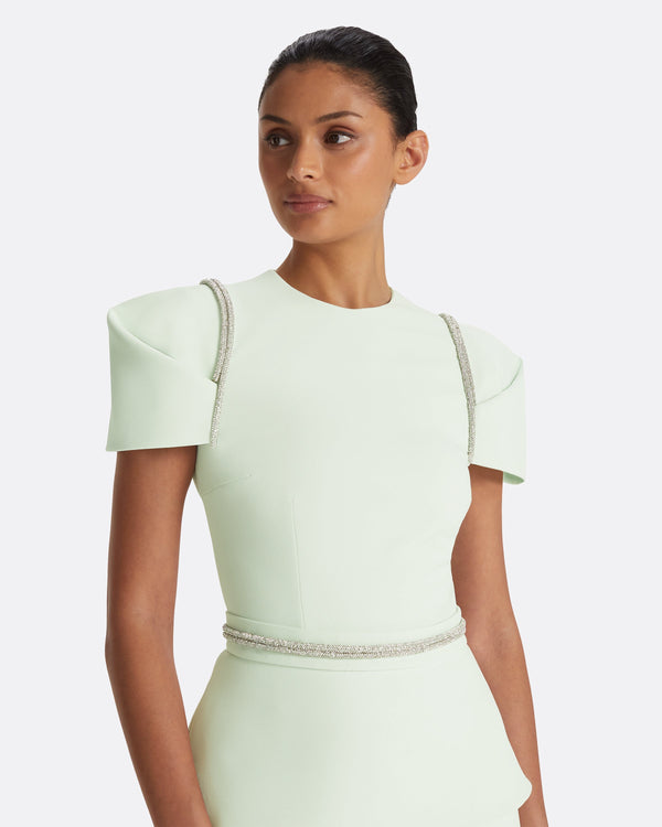 Safiyaa Halo Spearmint Top
