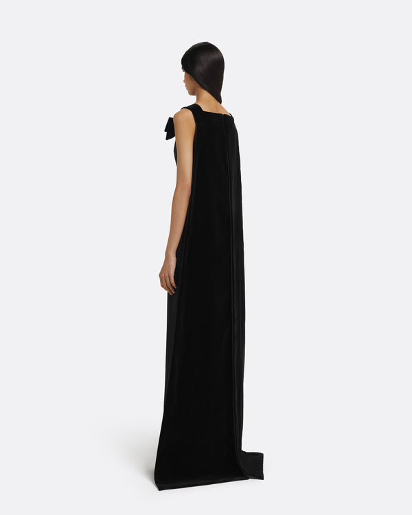 Safiyaa Harley Long Dress In Black