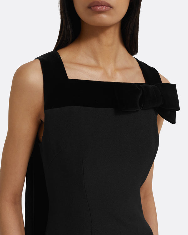 Safiyaa Harley Long Dress In Black