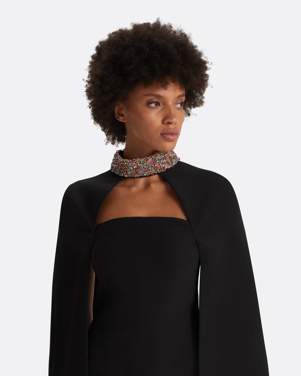 Safiyaa Harlow Black Short Dress