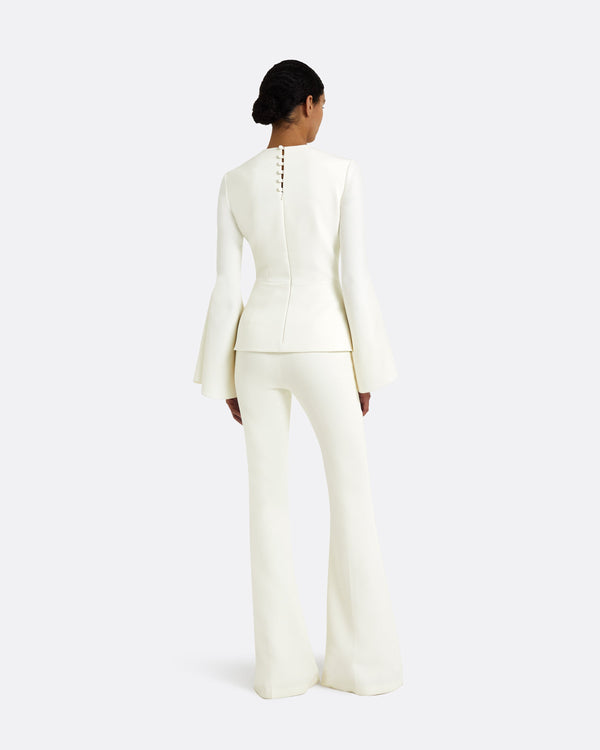 Safiyaa Ida Ivory Top