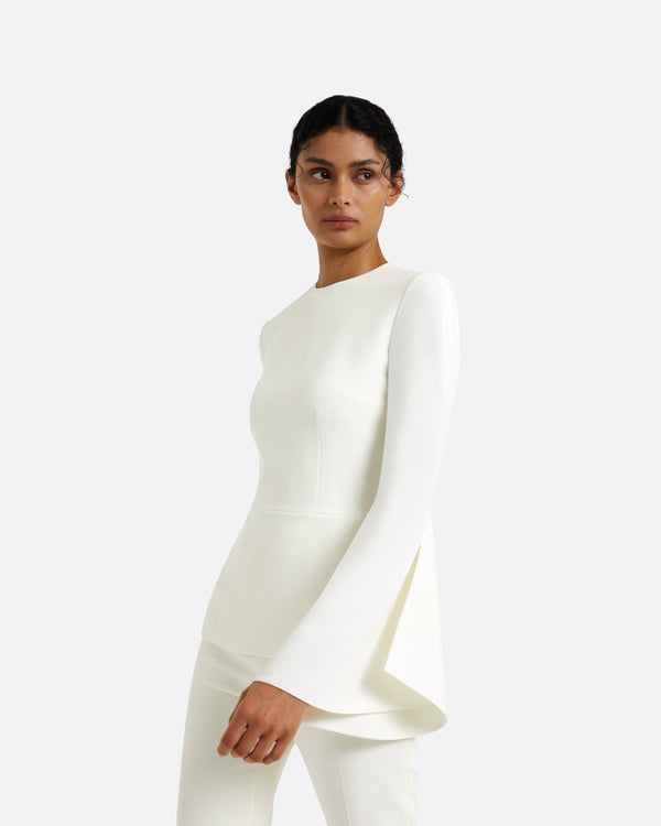 Safiyaa Ida Ivory Top