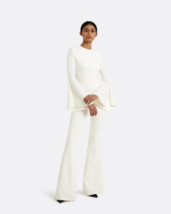 safiyaa Ida Ivory Top