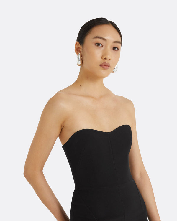 Safiyaa Immie Black Jumpsuit