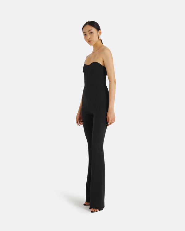 Safiyaa Immie Black Jumpsuit