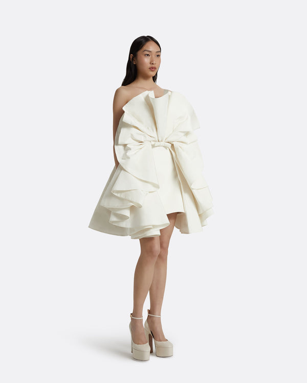 Safiyaa Iona Ivory Short Dress