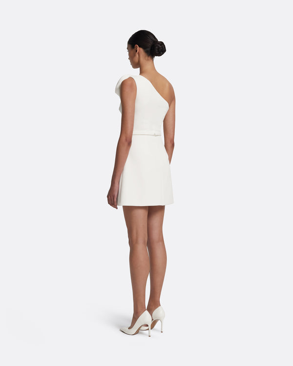 Safiyaa Jaden Short Dress In Ivory