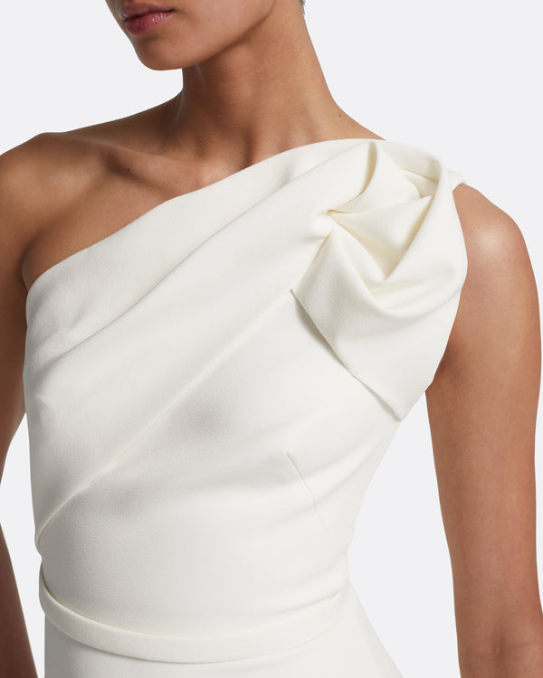 Safiyaa Jaden Short Dress In Ivory