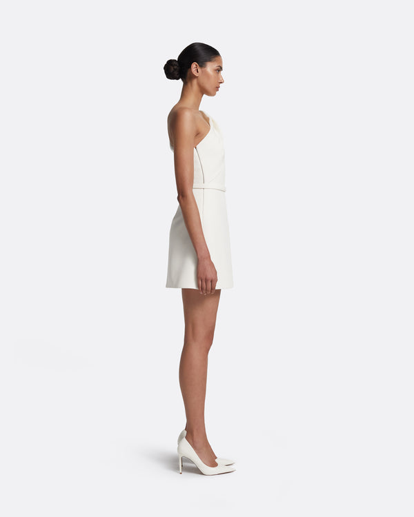 Safiyaa Jaden Short Dress In Ivory