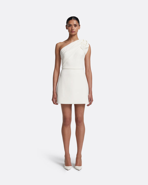 safiyaa Jaden Short Dress in Ivory