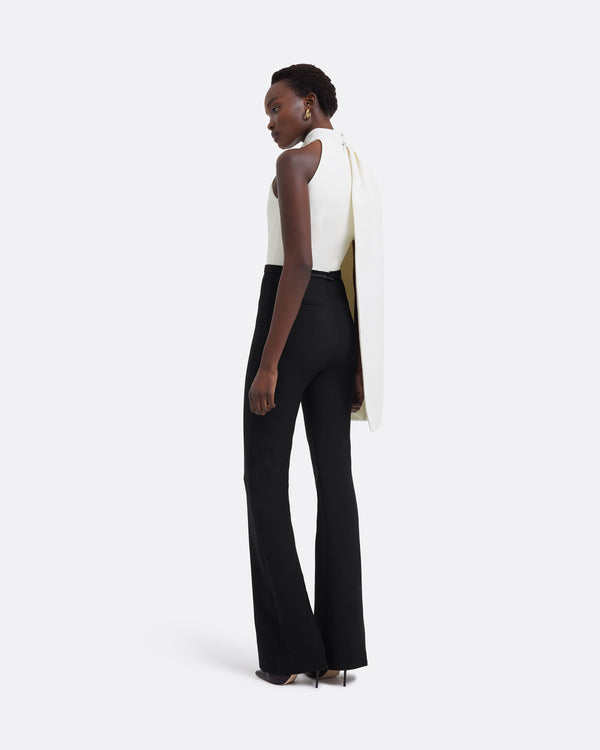 Safiyaa Jaime Black & Ivory Jumpsuit