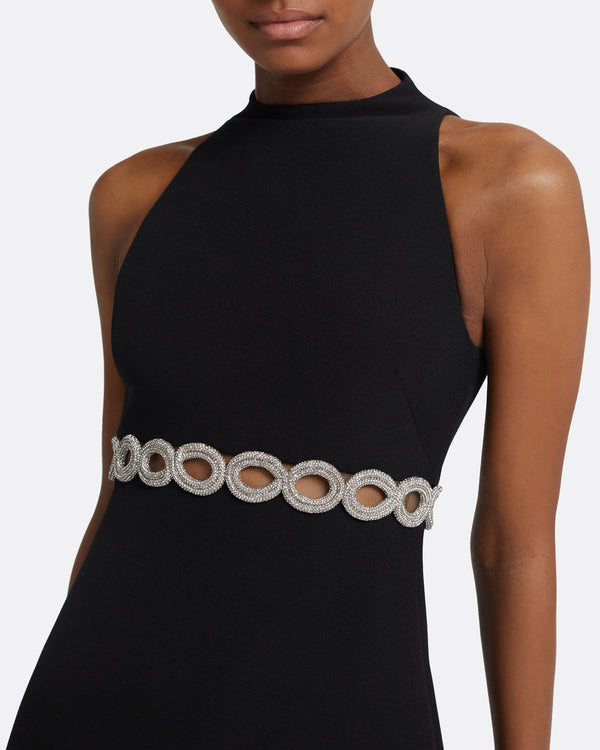 Safiyaa Jalian Short Dress In Black