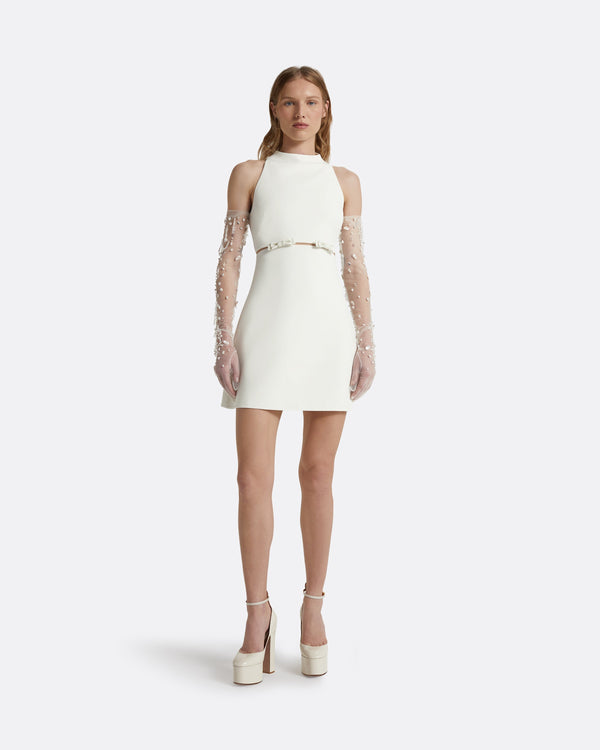 safiyaa Jalie Ivory Mini Dress