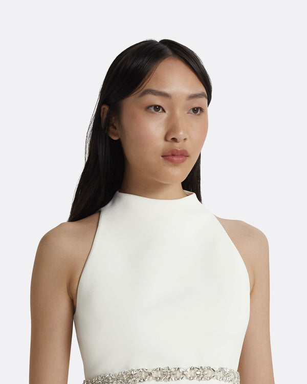 Safiyaa Jasie Ivory Short Dress