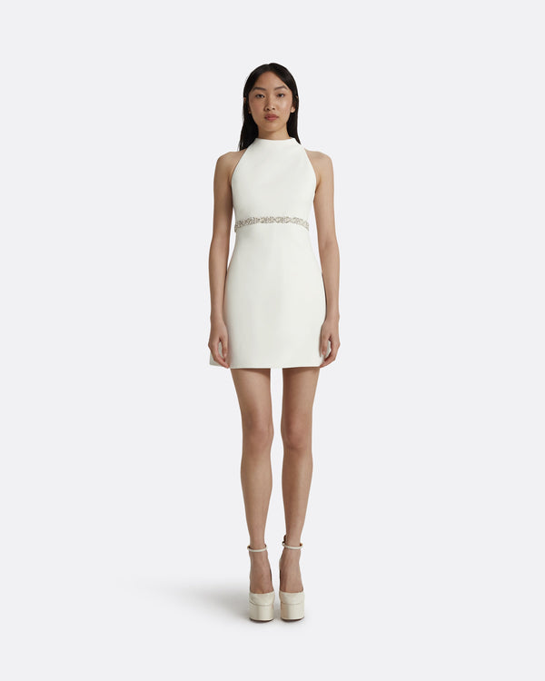 safiyaa Jasie Ivory Short Dress