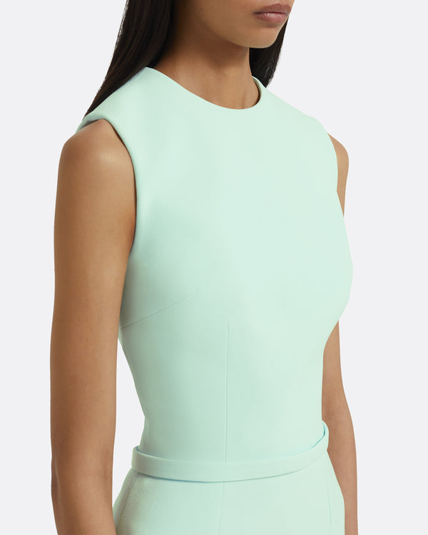 Safiyaa Jody Midi Dress In Frost