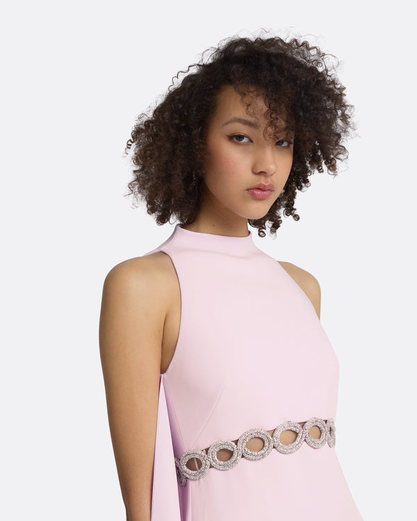 Safiyaa Joulia Lilac Snow Gown