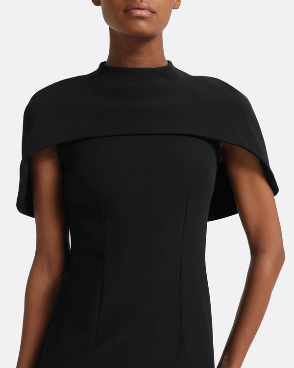 Safiyaa Kalika Black Midi Dress