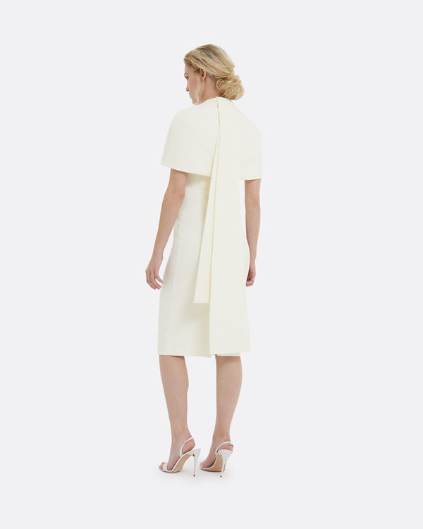 Safiyaa Kalika Ivory Midi Dress