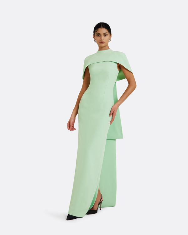 safiyaa Kalika Jade Long Dress