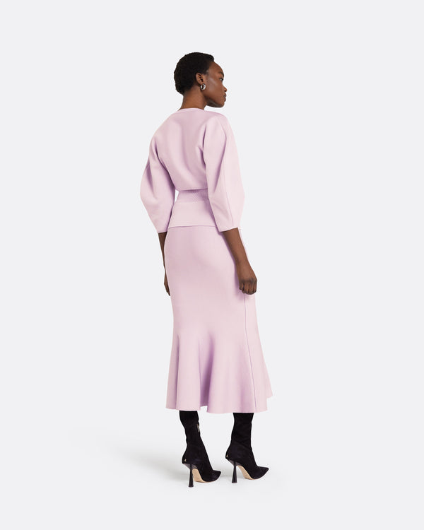 Safiyaa Kamali Lilac Snow Knit Top