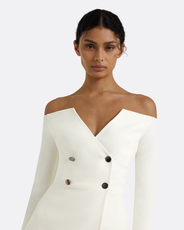 Safiyaa Kamile Ivory Jacket