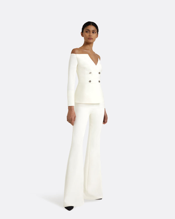 Safiyaa Kamile Ivory Jacket